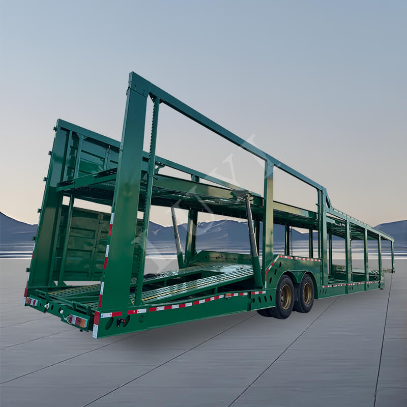 รถพ่วงขนย้าย 2 เพลา, รถกึ่งพ่วงขนย้ายรถยนต์ รถพ่วงขนย้าย 2 เพลา, รถกึ่งพ่วงขนย้ายรถยนต์