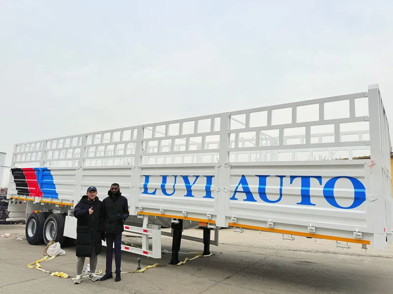 Luyi Flatbed Semi-Prailers ช่วยให้เกิดความทะเยอทะยานของโครงสร้างพื้นฐานของแทนซาเนีย