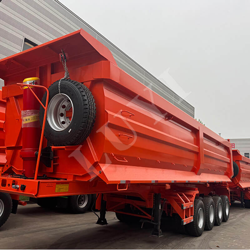 ปรับให้เข้ากับความต้องการของท้องถิ่นได้อย่างแม่นยำ รถกึ่งพ่วงดัมพ์ 4 เพลาส่งมอบให้กับลูกค้าชาวแซมเบียได้สำเร็จ