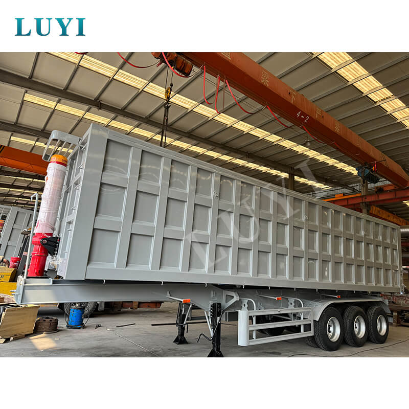 อำนวยความสะดวกในการยกระดับโลจิสติกส์ของแอฟริกา: รถกึ่งพ่วงดัมพ์ 3 เพลาชุดหนึ่งมาถึงประเทศแทนซาเนีย