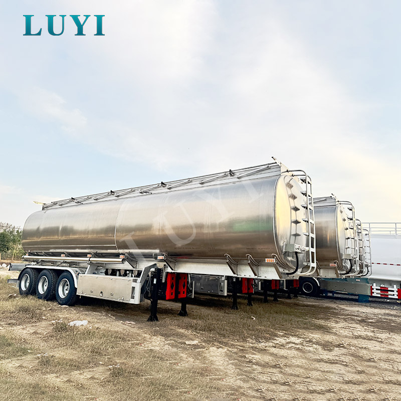 คู่มือการซื้อรถพ่วงบรรทุกน้ำมันเชื้อเพลิง Tri-Axle อลูมิเนียมทั้งหมด 48,000 ลิตร