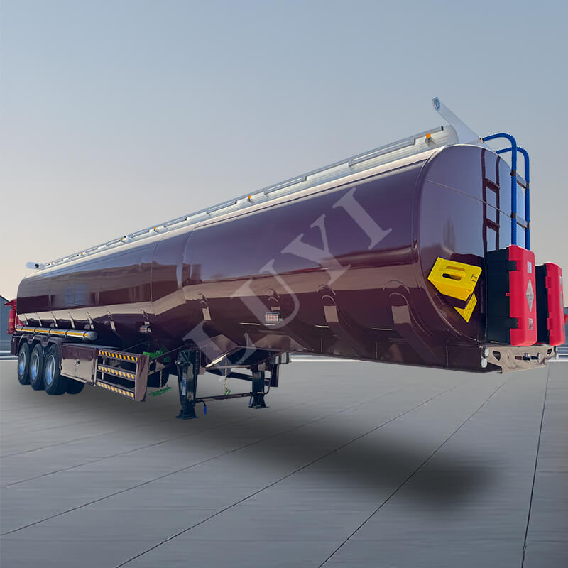 รถกึ่งพ่วงถังน้ำมันเหล็กคาร์บอน 3 เพลา 0 ลูกบาศก์ รถกึ่งพ่วงถังน้ำมันเหล็กคาร์บอน 3 เพลา 0 ลูกบาศก์