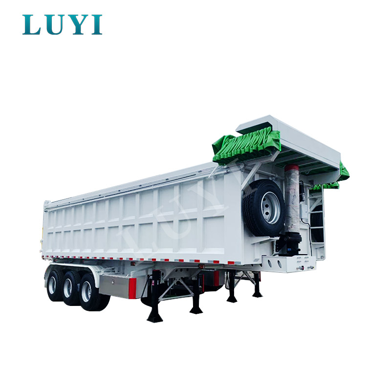 รถกึ่งพ่วงดัมพ์ 3 เพลา 100 ตัน