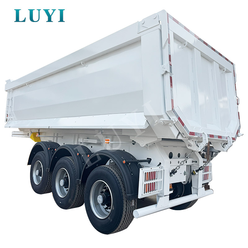 รถกึ่งพ่วงดัมพ์รูปตัวยู 3 เพลา 60 ตัน