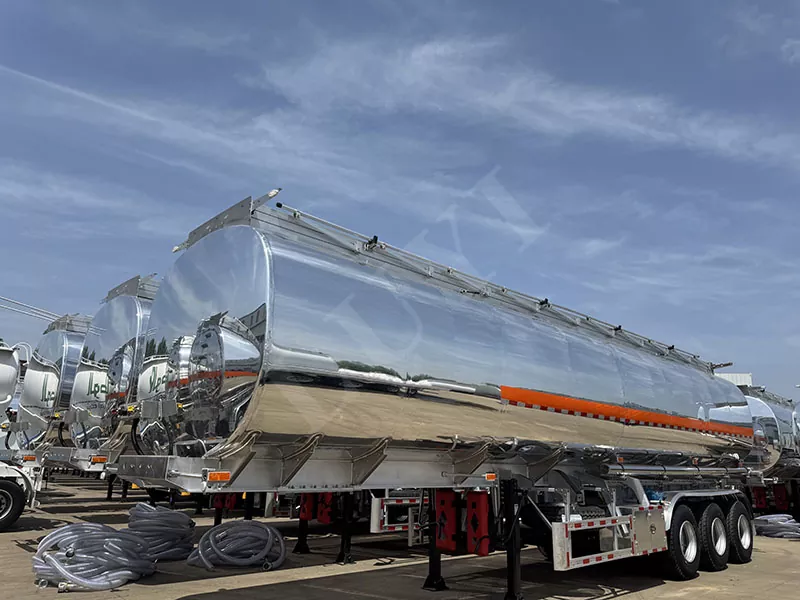 All-Aluminum Alloy 3-axle Liquefied Tanker