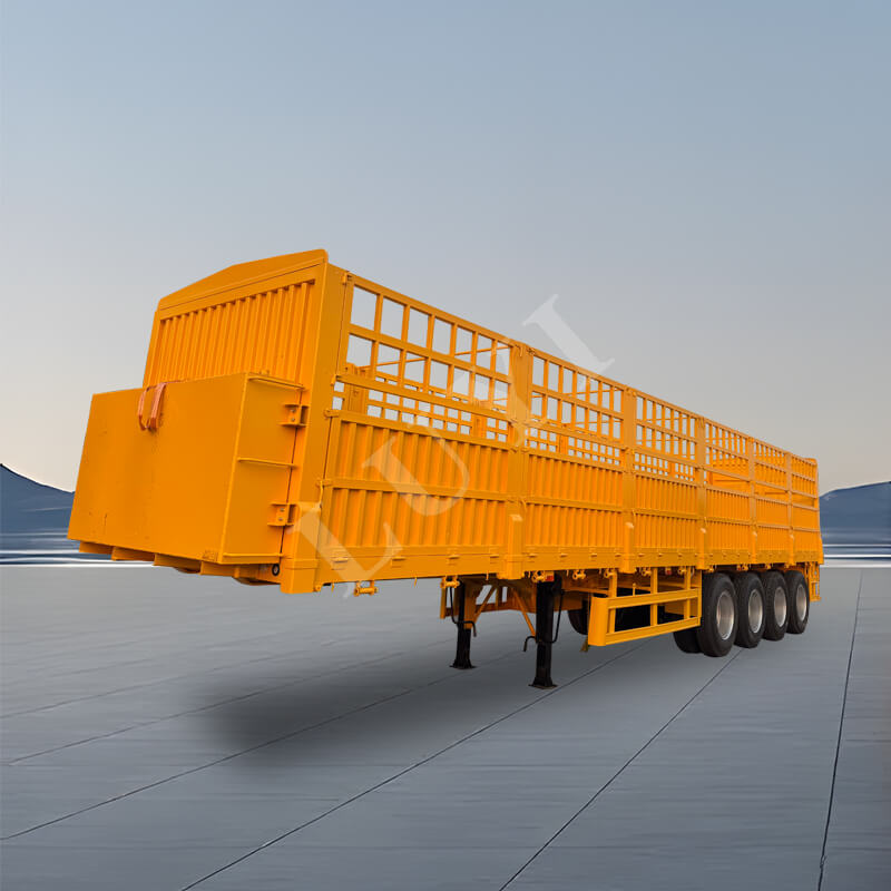 รถกึ่งพ่วงผนังด้านข้าง 4 เพลาที่ถอดออกได้, รถกึ่งพ่วงสูง 60 ตันและ 80 ตัน รถกึ่งพ่วงผนังด้านข้าง 4 เพลาที่ถอดออกได้, รถกึ่งพ่วงสูง 60 ตันและ 80 ตัน