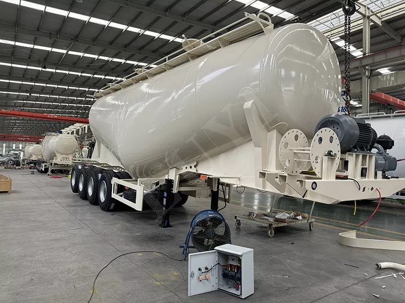 Fly Ash Transportation กึ่งพ่วง