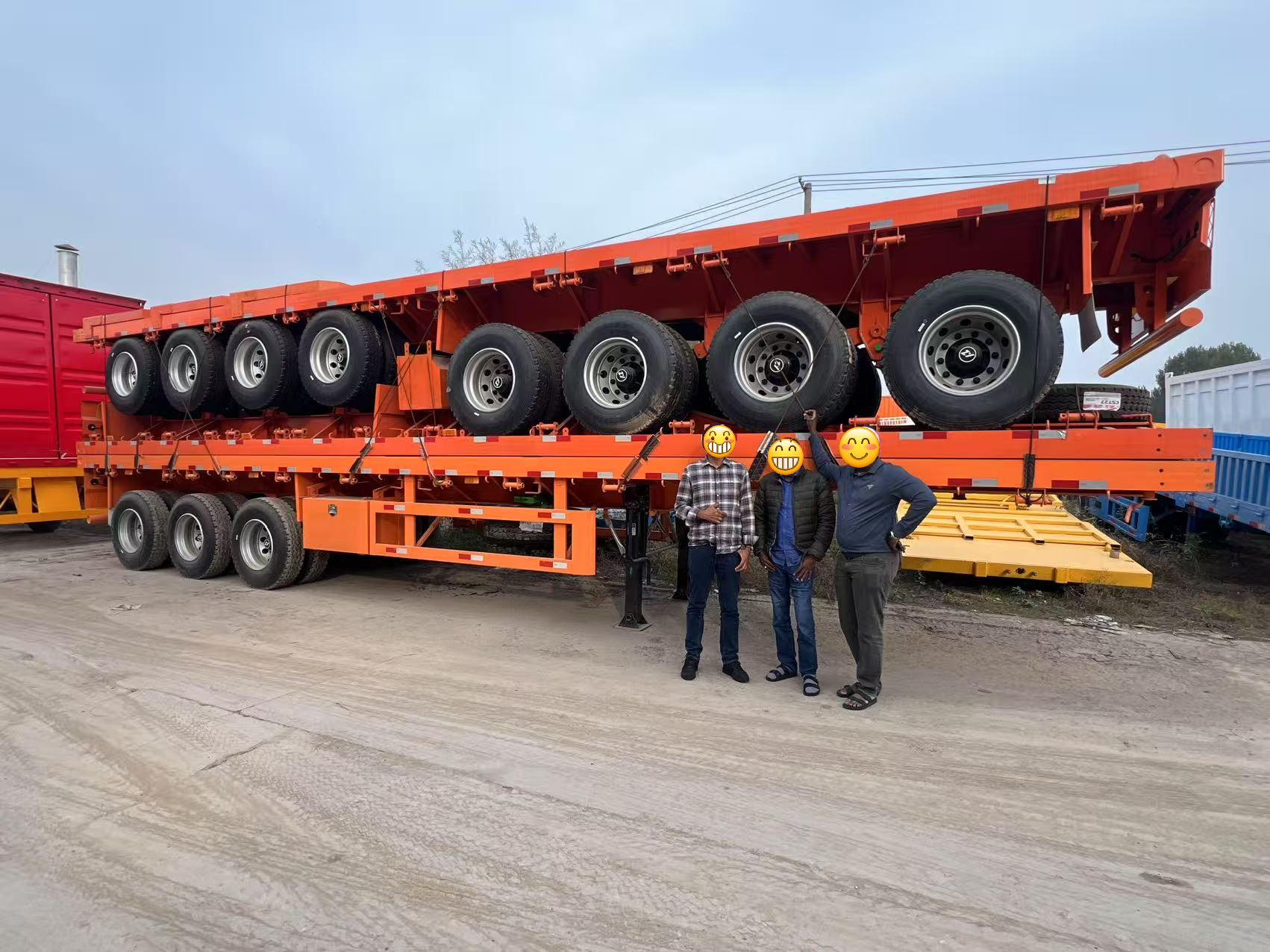 LUYI ช่วยลูกค้าโลจิสติกส์แทนซาเนียอัพเกรดการขนส่งสินค้าในภูมิภาคด้วยรถพ่วงพื้นเรียบ 3 คันได้อย่างไร