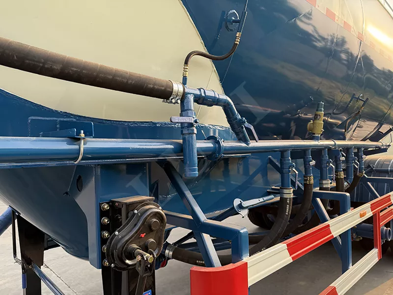 48 Cubic Meter Vertical Powder Tank Semi-Trailer