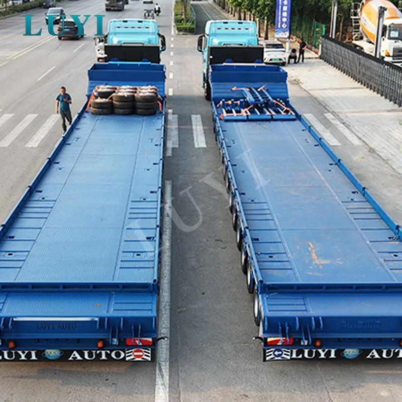 10-Axle Telescopic Low Loader Trailer