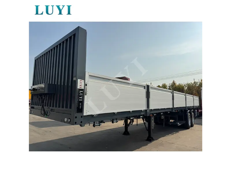 Aluminum side wall semi-trailers