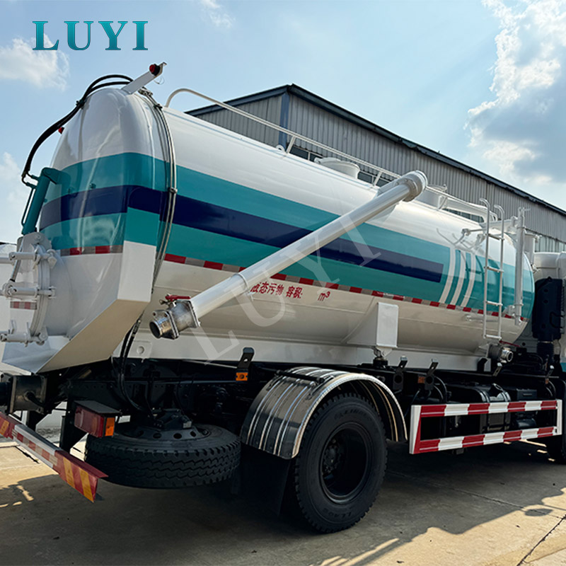 ISUZU GIGA 6×4 20CBM รถดูดสิ่งปฏิกูลเพื่อการสุขาภิบาลเทศบาล
