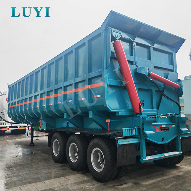 LUYI 100 Ton Side Tipper: น้ำหนักบรรทุกสูงสุดพร้อมความยืดหยุ่นในการขนถ่ายที่ไม่มีใครเทียบ
