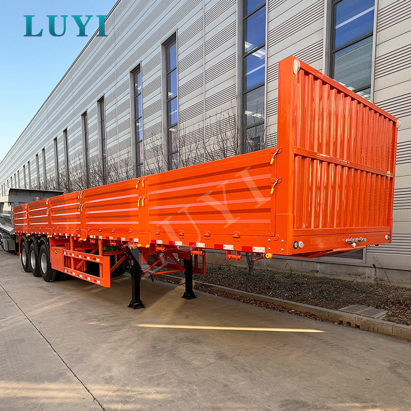 ตัวอย่าง LUYI 3-Axle Dropside: รถพ่วงสองคันในหนึ่งเดียวเพื่อความคล่องตัวสูงสุด