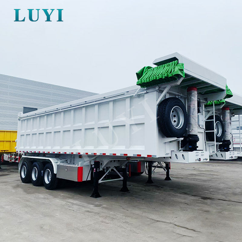 LUYI 3 Axle End Dump Trailer: สร้างขึ้นเพื่อรองรับภาระที่ยากที่สุด