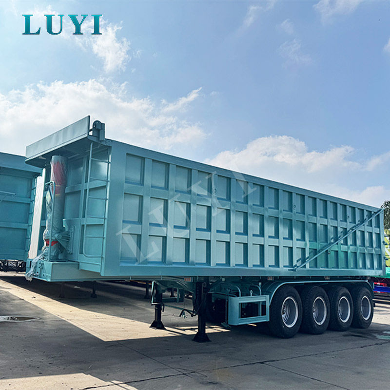 ตัวอย่างเทรลเลอร์ดัมพ์ LUYI 4 Axle: ออกแบบมาเพื่อรับน้ำหนักบรรทุกที่สูงขึ้นและสภาวะที่รุนแรง