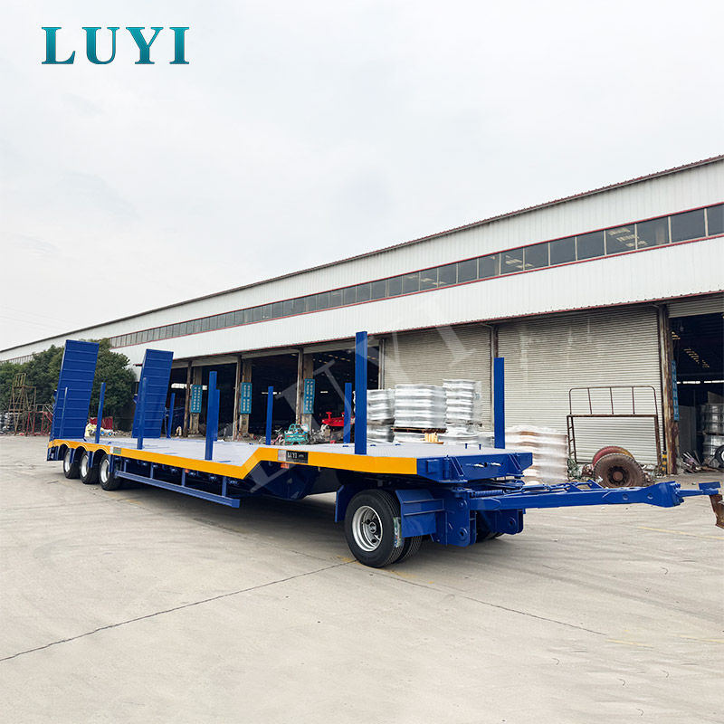 LUYI Air Drawbar Drawbar Low Loader: ความเสถียรสูงสุดสำหรับสินค้าที่มีความละเอียดอ่อนและมีมูลค่าสูง