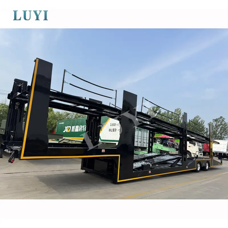 LUYI Double-Deck Car Hauler: เพิ่มความจุเป็นสองเท่า เพิ่มประสิทธิภาพสูงสุด