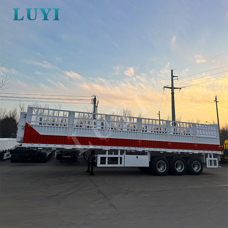 LUYI High Side Cargo Trailer: เพิ่มขีดความสามารถในการลากจูงจำนวนมากของคุณให้สูงสุด