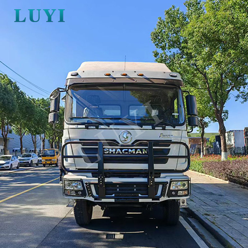 Shaanxi Automobile Delong F3000 6*4 รถบรรทุกขนส่งสินค้า Euro II 10 ล้อ