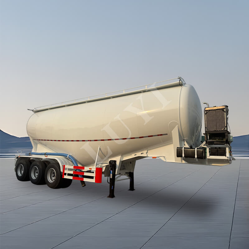 รถกึ่งพ่วงถังผงขนาด 3 เพลา 30 ตัน