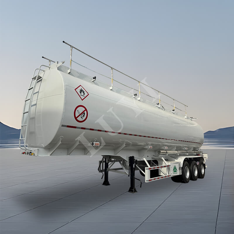 รถกึ่งพ่วงถังน้ำมัน 3 เพลา 45/คิวบิกเมตร รถกึ่งพ่วงถังน้ำมัน 3 เพลา 45/คิวบิกเมตร